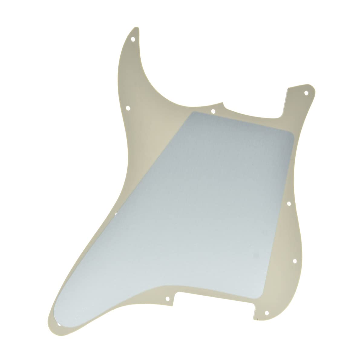 KAISH 11 Hole Strat Blank Pickguard ST Blank Scratch Plate No Pickup Holes for Stratocaster/Strat Made in USA/Mexico Aged White